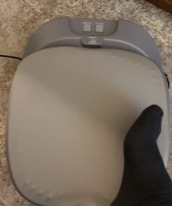 Snailax Vibration Foot Massager with Heat,Remote Control,Adjustable Vibration Speed Electric Massager Machine for Circulation,Plantar Fasciitis, Pain Relief Grey 33 71vcX4vWEL