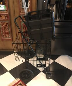 Olympia Tools 85-010 Grand Pack-N-Roll Portable Tools Carrier with Telescopic Handle, 80 Lb. Load Capacity, Black Grand Pack-N-Roll Portable Tool Carrier 34 71vczn3MeL