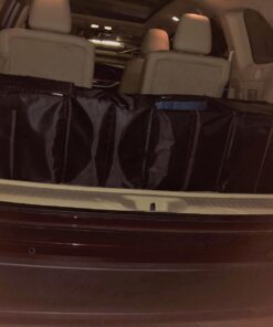 Cargo Foldable Multi Compartment Fabric Car Truck Van SUV Storage Basket Trunk Organizer and Cooler Set,Black,AK-018 Black 37 71vdFSfMt3L