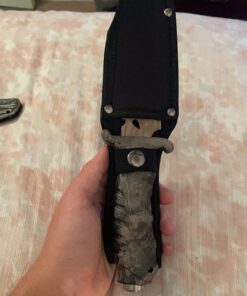 Unlimited Wares HK-1037S Camo Outdoor Fixed Blade Knife 10.5-Inch Overall 12 71vf2ne4L