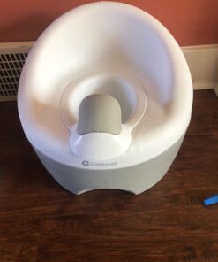 Contours Bravo 3-Stage Potty Training Potty System with Potty Chair, Toilet Trainer, Step Stool All in One, Portable Potty for Infant &Toddler Travel, Potty Training Toilet for Boys and Girls - Gray 42 71vf5TvU63L