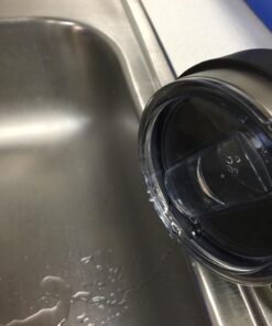 NEW Spill and Splash Resistant Lid with Slider Closure for 30 oz. Tumblers - Fits YETI Rambler Perfectly 4 71vfQsC8XwL