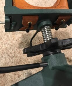 Caldwell The Rock Deluxe Front Rest Adjustable Ambidextrous Rifle Shooting Rest for Range, Sighting In, Shooting Stability,green/black 21 71vfjmK0LpL 1