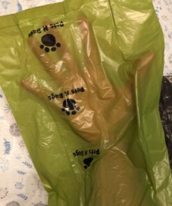 Poop Bags, Environment Friendly Pets N Bags Dog Waste Bags, Biodegradable, Refill Rolls, Includes Dispenser (16 Rolls / 240 Count) 16 Count (Pack of 1) 35 71vgbVQSRhL