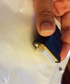 BENFEI DVI to HDMI, Bidirectional DVI (DVI-D) to HDMI Male to Female Adapter with Gold-Plated Cord 2 Pack Adapter DVI M to HDMI F 39 71vgbfDbEtL