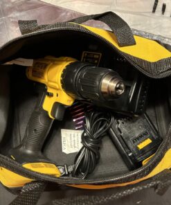 DEWALT 20V Max Cordless Drill / Driver Kit, Compact, 1/2-Inch (DCD771C2), Dewalt Yellow Compact Drill/Driver 68 71vhanBTiL