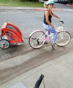 Coupler Hitch Attachments for Instep and Schwinn Bike Trailers, Flat and Angled Couplers for a Wide Range of Bicycle Carriers, Trailer Sizes, Models, and Styles Flat Coupler 37 71vhcPXScWL