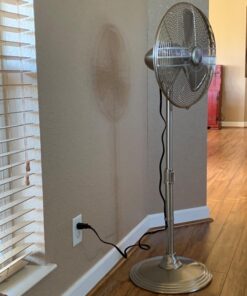 Hunter 90438 16” RETRO Stand Fan with Brushed Nickel Finish 25 71viCrKjm0L