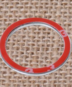 Alternative view of Eastar Silver New Car Interior One-Key Engine Start Stop Ignition Push Button Decorative Diamante Ring