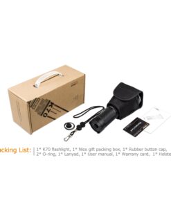 Acebeam K70 CREE XHP35 Hi LED Flashlight 2600lumens Throw 1300meters 11 71viLGctR L