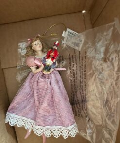 Kurt Adler C7174 Clara Holding Nutcracker Christmas Ornament 11 71vjS817XfL