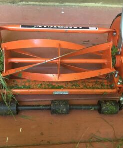 American Lawn Mower Company 1204-14 14-Inch 4-Blade Push Reel Lawn Mower, Red 14-Inch, 4-Blade 55 71vjkDHcy0L