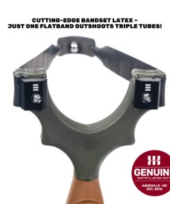 SimpleShot Scout XT Slingshot with Target, Clay Ammo and Bands for Professional Hunting and Powerful Target Shooting Sling Shot Camo 13 71vjr849ozL