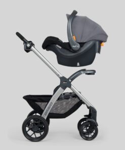 Chicco Bravo 3-in-1 Trio Travel System, Quick-Fold Stroller with KeyFit 30 Infant Car Seat and base | Camden/Black 28 71vkh9h74wL