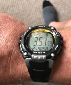 Timex Men's TW5M03400 Ironman Classic 100 Full-Size Black/Yellow 37 71vkpWIJ7cL