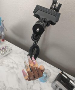 SLOW DOLPHIN Tripod Camera Clip Clamp Flash Reflector Holder Mount with 1/4 Inch Screw 360 Degree Swivel for Studio Backdrop Camera SLR, Digital SLR, Video Came(Black) Tripod Clip Clamp 1 pack 26 71vlWl380RL