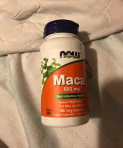 NOW Supplements, Maca (Lepidium meyenii) 500 mg, For Men and Women, Reproductive Health*, 100 Veg Capsules 100 Count (Pack of 1) 27 71vmZ4cw7 L