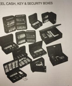 HONEYWELL - 6105 Steel 24 Key Security Box, 0.07-Cubic Feet, Black 14 71vnwKYdf3L