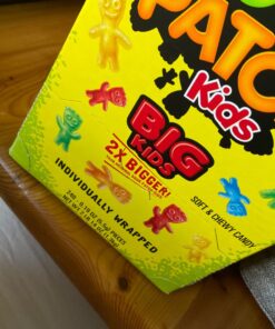 SOUR PATCH KIDS Big Individually Wrapped Soft & Chewy Candy, Christmas Candy Stocking Stuffers, 240 Count Box Mixed-Fruit 52 71voAluoYZL