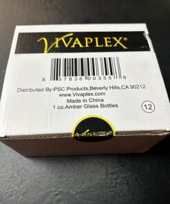 Vivaplex 12, Amber, 1 oz Glass Bottles, with Black Fine Mist Sprayers 17 71vquTTWTkL