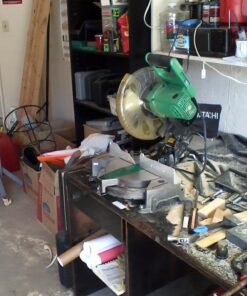 Hitachi C10FCH2 15-Amp 10-inch Single Bevel Compound Miter Saw with Laser Marker 43 71vr1USICL