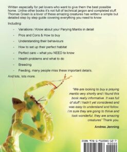 Praying Mantis Ultimate Care Guide Paperback 4 71vsBbsnCML