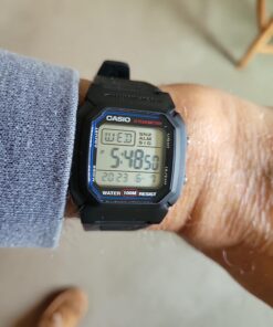 Casio Men's W800H-1AV Classic Sport Watch with Black Band 37 71vsdrF0Z3L