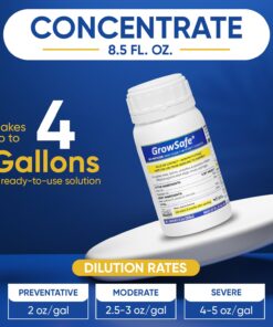 AgroMagen, GrowSafe Bio-Pesticide For Spider, Organic Natural Miticide, Fungicide and Insecticide, (8.5 fl.oz.) 8.5 Fl Oz (Pack of 1) 27 71vsotI3brL