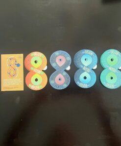 Calm Stickers for Anxiety Sensory Stickers Anti Stress Tactile Textured Stickers Combined with Breathing Exercise for Fidget Strips Suitable for Children and Adults (30 Pierces)(Mixed Loading) Small Hole 25 71vtE4g5FQL