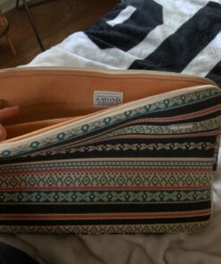 Kayond Canvas Water-Resistant 15 inch Laptop Sleeve with Pocket 15 inch 15.6 inch Laptop Case (15-15.6 inches, New Bohemian) 15-15.6 inches 41 71vtJu0e28L