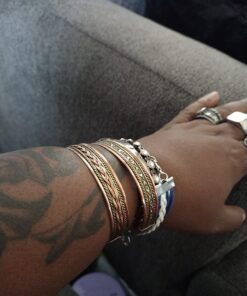 Tibetan Copper Bracelets India Pattern Women's Men's Spiritual Yoga Jewelry Copper bracelet copper bracelet for men copper bracelets for women cobre bracelet cobre pulsera mujer 36 71vu1O9xTNL