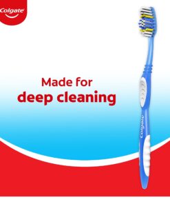 Colgate Extra Clean Toothbrush, Soft Toothbrush for Adults, 6 Count (Pack of 1), Packaging May Vary 6 Count (Pack of 1) Extra Clean Soft 32 71vuEoL8BFL