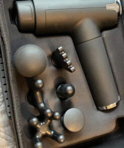 Fusion Black Pro Muscle Massage Gun Deep Tissue Percussion Muscle Massager Gun for Athletes Pain Relief Therapy and Relaxation, Percussion Therapy Chiropractor Spa Massager, Body Massager 36 71vuwz50gTL