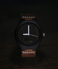 Luno Wear Men's Wood Watch, Wood and Genuine Leather, The Orca 17 71vvQ2qwkqL