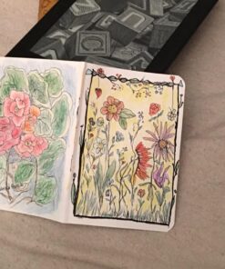 Pentalic 3" x 4" Pocket Sketchbook Traveler Journal, 160 Pages, Black 3-inch x 4-inch, Black Sketch/Blank 32 71vvkDcE1L