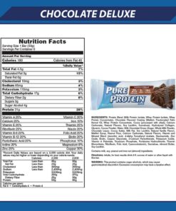 Alternative view of Pure Protein Chocolate Deluxe, 50 Gram, 12 Count
