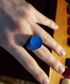 Green Lantern Blackest Night / Brightest Day Set of 9 Power Rings White/Red/Orange/Yellow/Green/Blue/Indigo/Violet/Black by DC Comics 35 71vx8ZswO0L