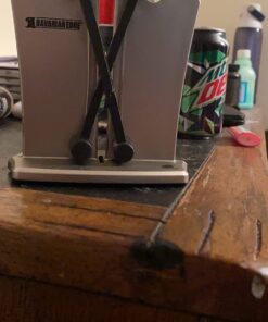 Official As Seen On TV Bavarian Edge Kitchen Knife Sharpener by BulbHead, Sharpens, Hones, & Polishes Serrated, Beveled, Standard Blades 36 71vxrIW4OL 1