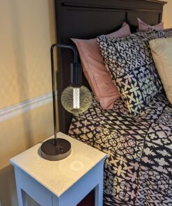 Creative Hobbies 5 Pack of Rotary Style On/Off Canopy Light Switch, Lamp Switch, 3/1 amps at 125/250V, Metal Bushing with 6 Inch Wire Leads Stripped Ends 28 71vy33VREmL