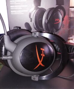 HyperX Cloud Gaming Headset for PC, Xbox One¹, PS4, PS4 PRO, Xbox One S¹, Nnintedo Switch (KHX-H3CL/WR) - Black 85 71vyHGBmPML