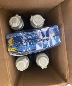 Dawn Ultra Dishwashing Liquid Dish Soap (4x19.4 Fl oz) + Non-Scratch Sponge (2 Count), Original Scent 77.60 Fl Oz (Pack of 1) 29 71vyZrYg2sL