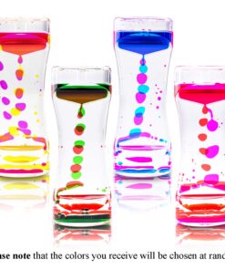 Super Z Outlet Liquid Motion Bubbler for Sensory Play, Fidget Toy, Children Activity, Desk Top, Assorted Colors (1 Piece) (4 Pack) 12 71vzkcVbYUL 1