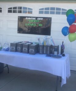 BLUE PANDA Gamer Party Favor Bags, Video Game Party Supplies (5 x 8.5 x 3 in, 36 Pack) 36 71vzp7ibtGL