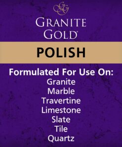Granite Gold Polish Spray, Streak-Free Shine for Granite, Quartz, Marble, Travertine, Natural Stone Countertops, 24 Fl Oz (Pack of 1) 24 Fl Oz (Pack of 1) 28 71w 1w9BH7L