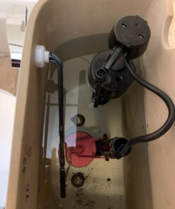 Fluidmaster 400AKR Universal All in One Toilet Repair Kit for 2-Inch Flush Valves, Easy Install 49 71w rvIHZYL