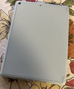 Akkerds Case Compatible with iPad 10.2 Inch 2021/2020 iPad 9th/8th Generation & 2019 iPad 7th Generation with Pencil Holder, Protective Case with Soft TPU Back, Auto Sleep/Wake Cover, Sky Blue 47 71w11MriqqL