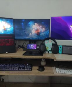 Razer Barracuda X Wireless Gaming & Mobile Headset (PC, Playstation, Switch, Android, iOS): 2.4GHz Wireless + Bluetooth - Lightweight - 40mm Drivers - Detachable Mic - 50 Hr Battery - Black Classic Black 17 71w1KTAs2ML