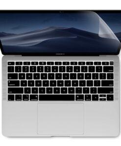 GMYLE MacBook Air 13 Inch Case 2020 2019 2018 A2337 M1 A2179 A1932 with Touch ID Retina Display, Plastic Hard Shell, Keyboard Cover, Privacy Webcam Cover Slide, Screen Protector Set, Crystal Clear 25 71w2Nl3iNtL
