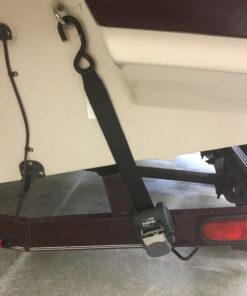 BoatBuckle G2 Stainless Steel Retractable Transom Tie-Down (Black), 1 Pair 36 71w2e3ehqL