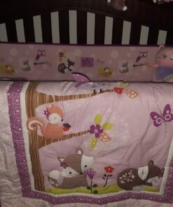 Bedtime Originals Lavender Woods 3 Piece Bedding Set 47 71w2ye84pEL